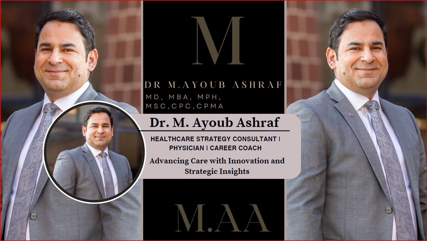 About Dr M Ayoub Ashraf Healthcare Strategy Value Based Care 